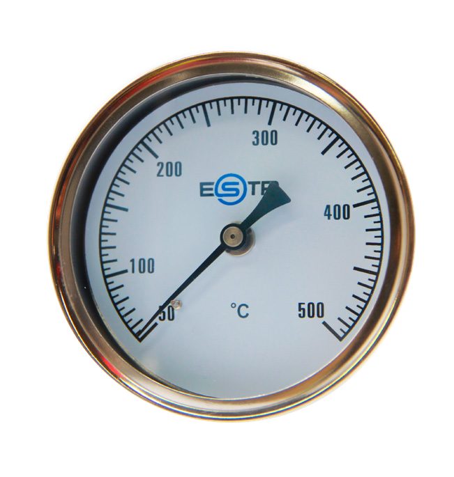 TERMOMETRO BIMETALICO DE 50 A 500°C