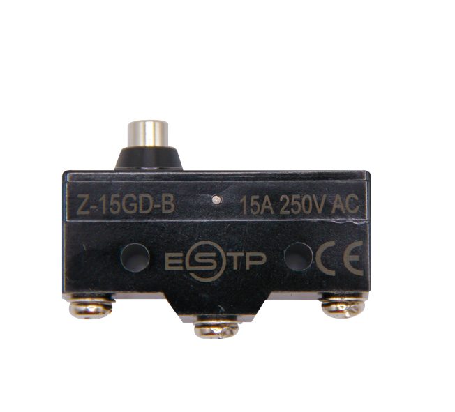 MICRO SWITCH CON ACTUADOR TIPO BOTÓN RASANTE Z-15GD-B